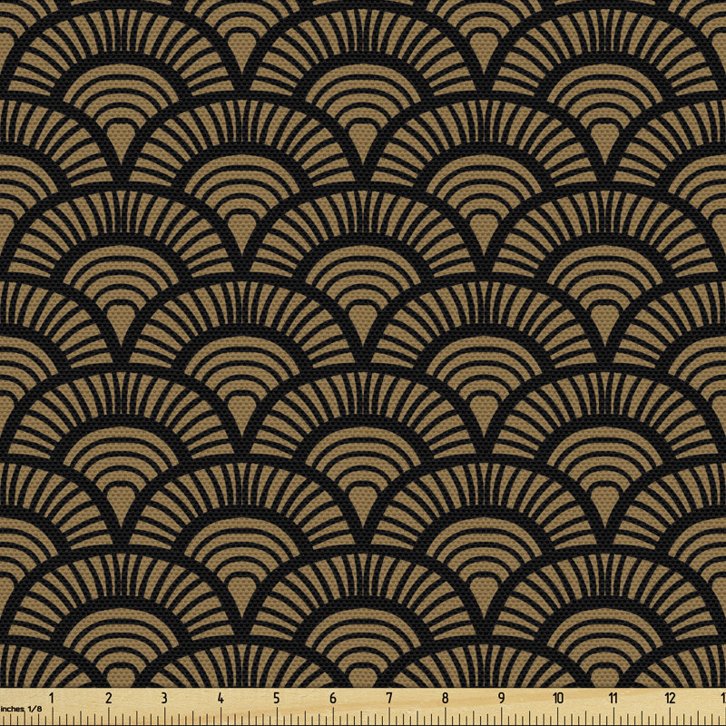Nicklas Seashells in Earth Fabric