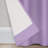 Eclipse Kendall Modern Blackout Thermal Rod Pocket Window Curtain, 42 In x 84 In, Insulating & Noise Reducing Curtains for Bedroom or Kids or Living Room (1 Panel), Room Darkening Window Treatment, Light Purple-1459723788-1459723787