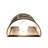 Jamareon Steel Flush Mounted Sconce