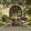 Tulle Outdoor Dining Side Chair-931696429