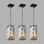 Luminaire suspendu moderne en cristal 4 po - paquet de 3-1064082711