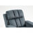 Large Chenille Recliners With Heat, Massage, And Storage For Home Relaxation