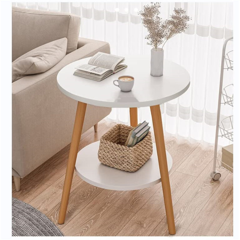 Phippen End Table, White