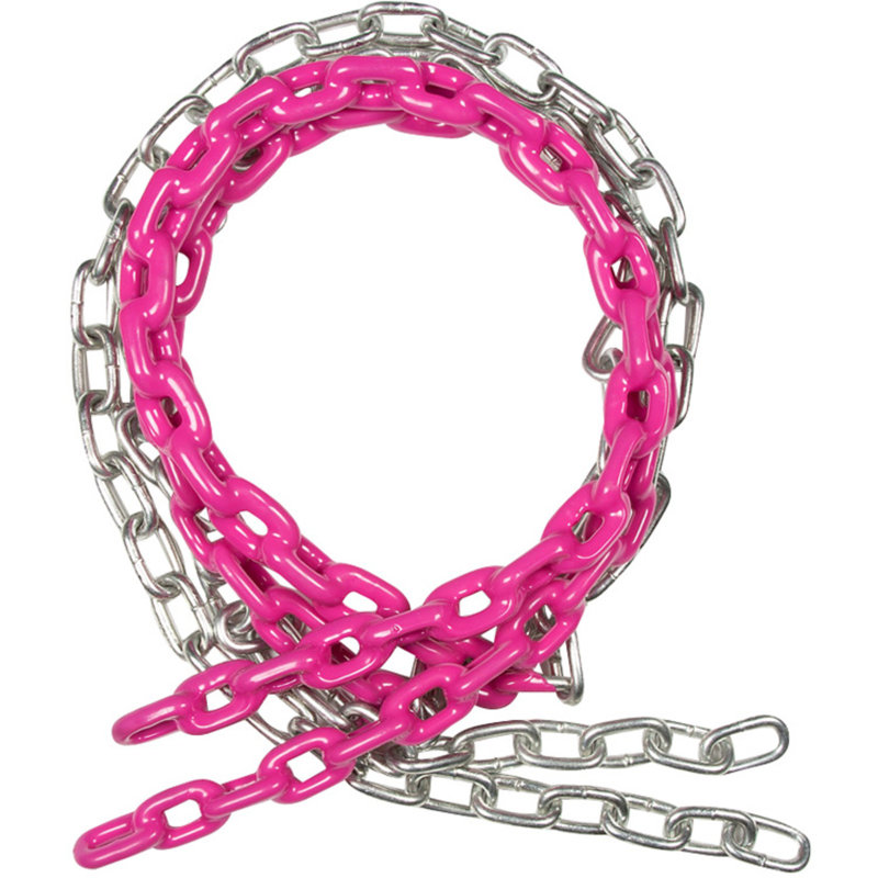 5.5 Ft. Coated Trapeze Swing Chain, 60.5", Pink