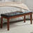 Jerit Faux Leather Upholstored Bench-609585727