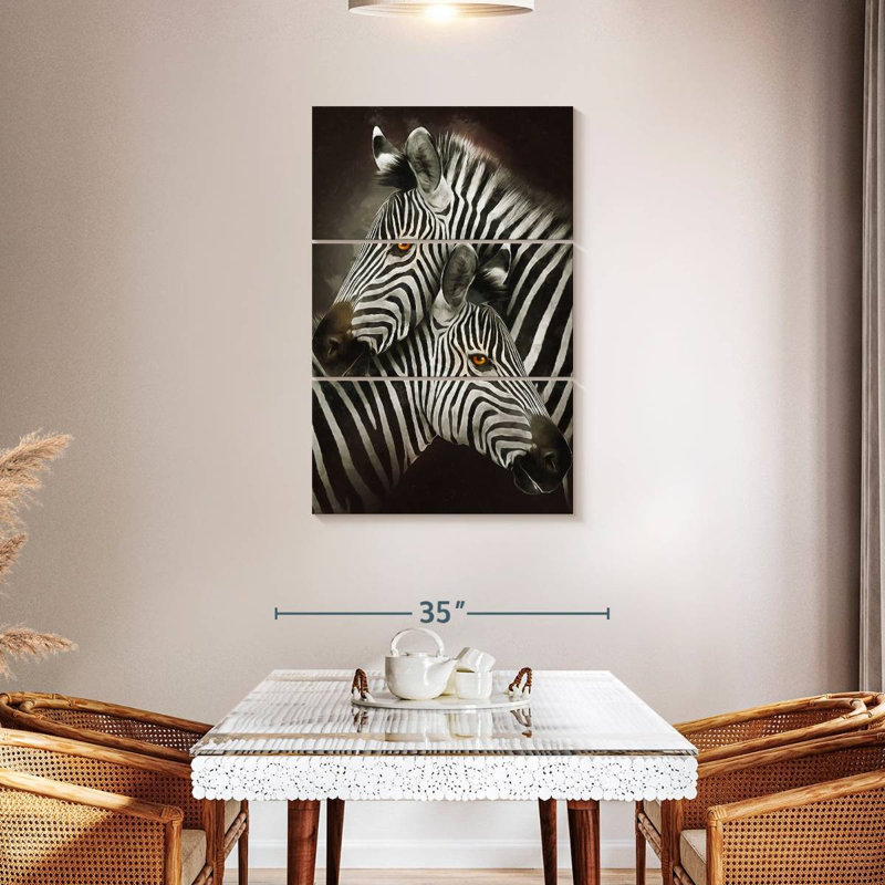 Brampt Zebra Hug, 45" H x 28" W