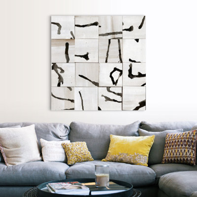 «Neutral Subtex III» par Renee W. Stramel, reproduction d'art sur toile