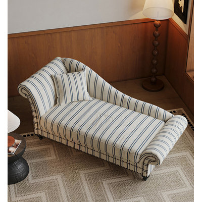 Chaise longue en tissu American