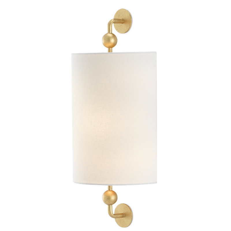 Tavey 1 - Light Armed Sconce, Contemporary Gold