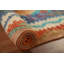 Tapis oriental en laine Trellis Kilim 5 x 6
