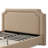 Elegant Upholstered Bed Frame With Nailhead Trim.-1679277605-1679277604