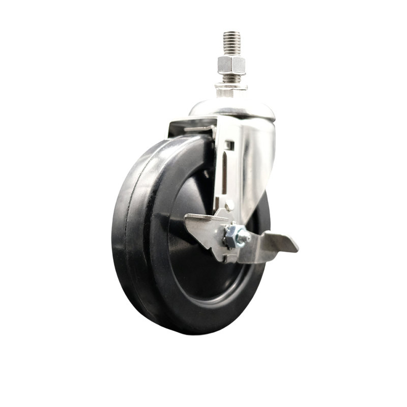 Soft Rubber Casters