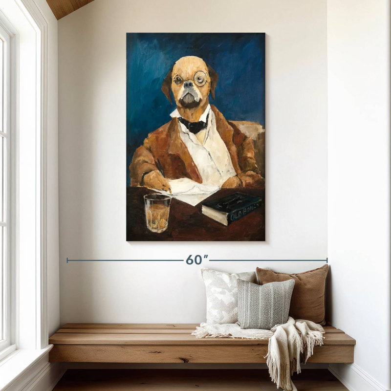 Brampt Nathaniel Howlthorn, 48" H x 32" W
