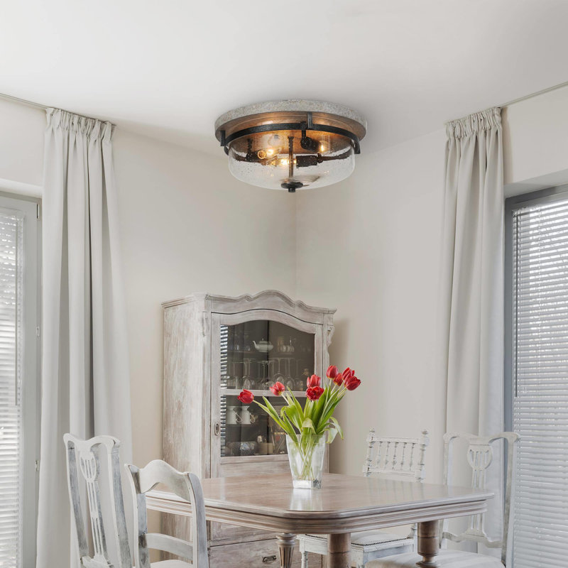 Glass Flush Mount