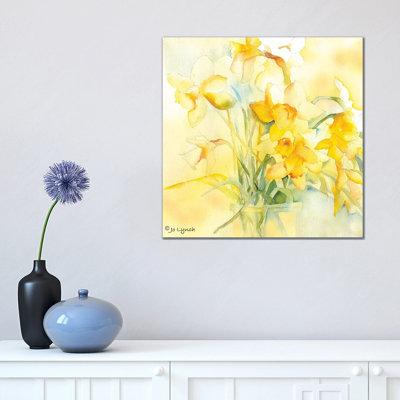 Daffodil Spring by Jo Lynch - Wrapped Canvas Gallery-Wrapped Canvas Giclée