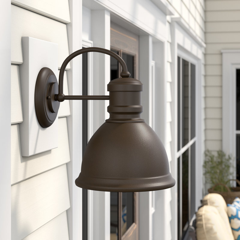 Wilburg Steel Wall Light, 14.5" H x 13" W x 13.5" D
