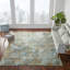 Abstract Area Rug in Yellow-644877943