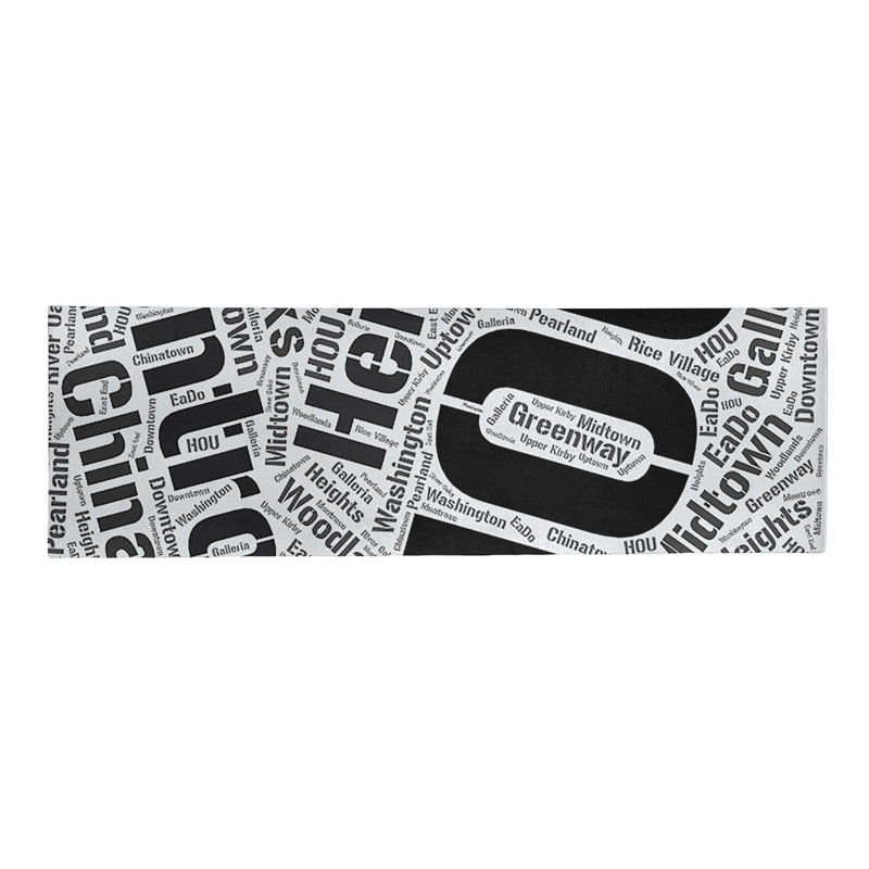 Chenille Indoor Rug, Runner 2.5' x 8'