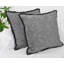 Textured Cotton Throw Pillow Covers / Modern Cushion Covers / Elegant Square Pillow Cases-116395879-118557125-118557128