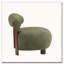 Fauteuil d'appoint en tissu Bouble-900932627