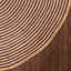 Tapis d'intérieur en jute tressé à la main Pearisburg-1165804552