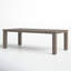 Pascaline 90'' Aluminum Outdoor Dining Table