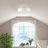 Aniyan Fabric Semi Flush Mount-54284302