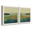 Way To Woodstock I - ensemble de 2 peintures sur toile encadrées-1670877287-1670877288