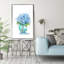 «Fresh Little Flower I», reproduction de peinture à l'aquarelle-31935628-31935076