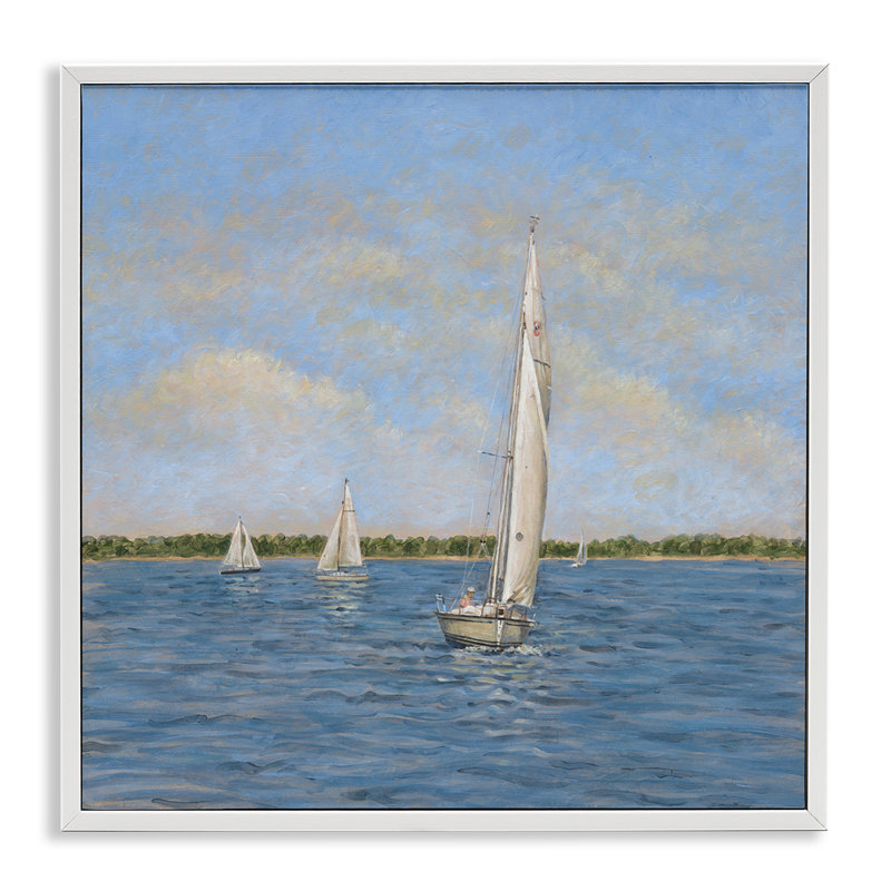 «Sailing Summer Waves», estampe numérique, conception de Tim Coffey, H 12 po x l 12 po