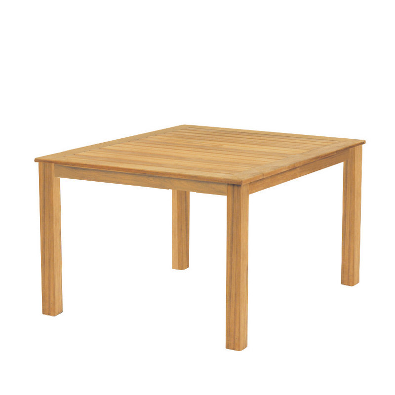 Wainscott Outdoor Square Teak Dining Table, 42" W x 42" L x 29" H