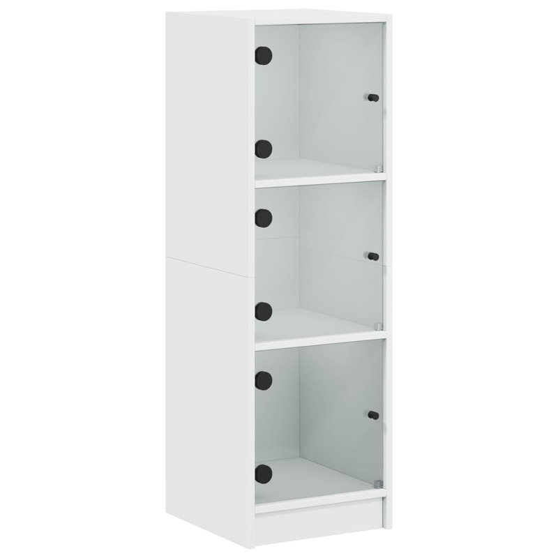Storage Cabinet, White/White