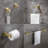 Cube 5 - Piece Bathroom Hardware Set-90977480