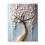 Orchidée dans un jardin de branches VI - Horloges murales florales-2117093680