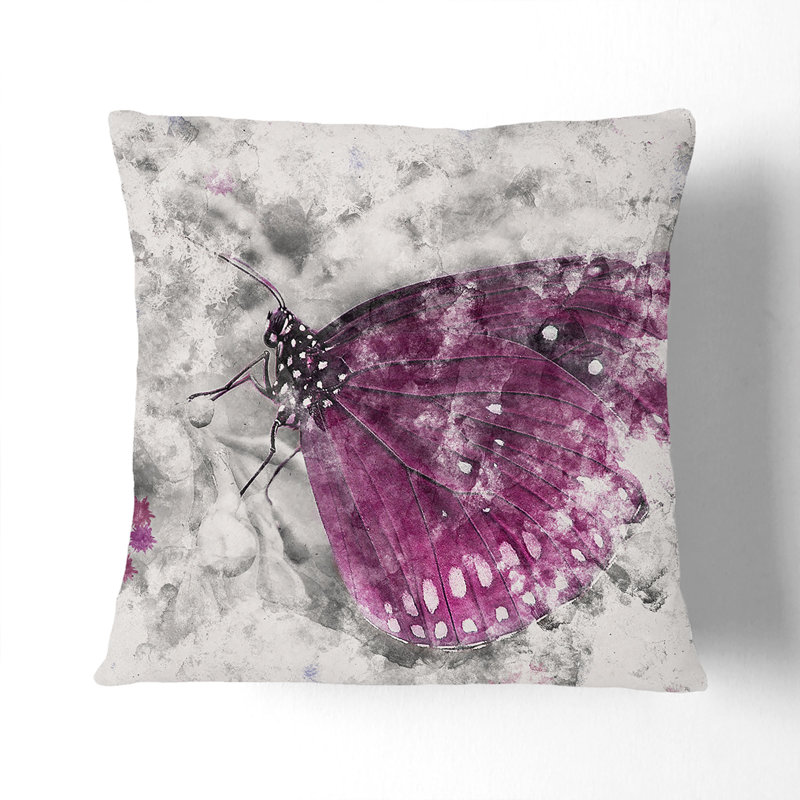 Square Throw Cushion, Stone, 40cm H x 40cm W x 15cm D