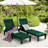 Nestl Waterproof, Lightweight, and Adjustable Outdoor Polyresin Chaise Lounge Chair Set-128015118-128761119