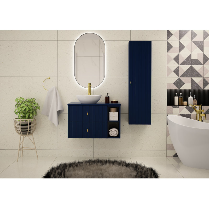 Annemien 81mm Bathroom Vanity with Basin
