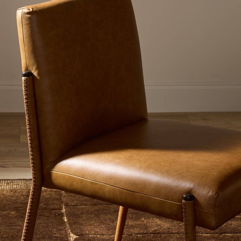 Quill Leather Dining Chair