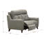 Causeuse inclinable en cuir fleur Chinook