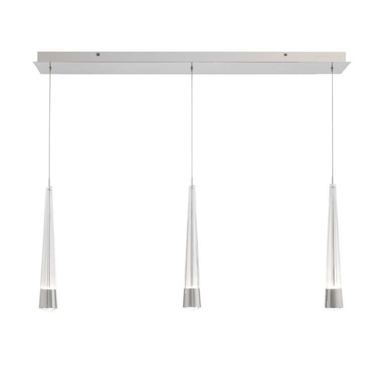 Quill Linear 3 - Light LED Pendant