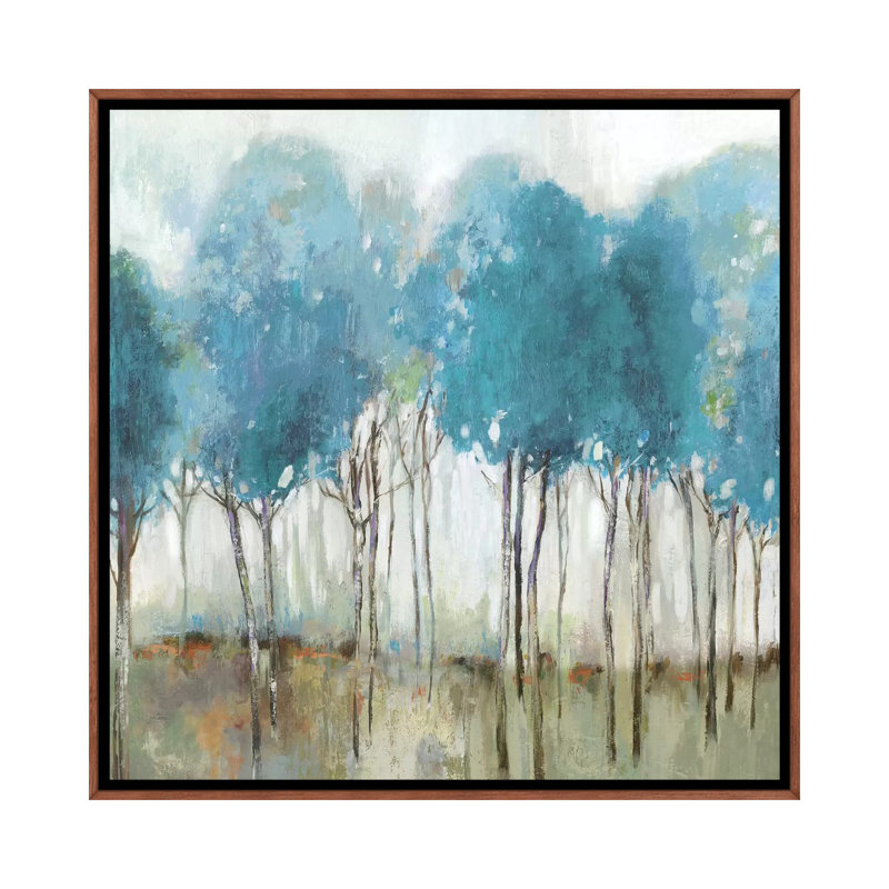 "Misty Meadow I" par Allison Pearce, reproduction d’art, H 26 po x l 26 po x P 1,5 po, Pas de tapis