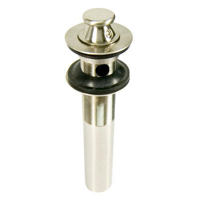 Lift and Turn Tub Drain with Overflow