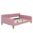 Daybed Wrapped In Fabric Upholstery And Resting On Robust Legs-1122402773-1122402770