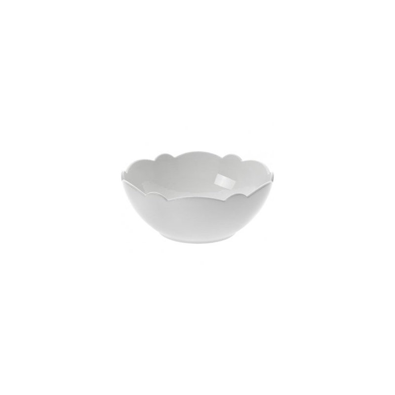 Alessi Dressed Porcelain China Salad Bowl