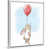 White Floating Frame Canvas