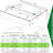 Door Window Canopy 59"X34" - Polycarbonate & Aluminum Heavy Snow Resistance Uv80+ Protection Shade Solid Rust- Uv50+