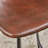 Set Of 2 30" Dax Faux Leather Barstool Brown