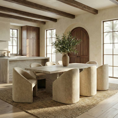 Kagan Chenille Dining Chair by Wade Logan