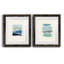 «Seaside Color Study I», ensemble de 2 reproductions d'art sur papier encadrées-1195790701-1195790703
