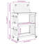 Tool Trolley Manual 65 X 35 X 111 Cm Cold-Rolded Steel-690450989